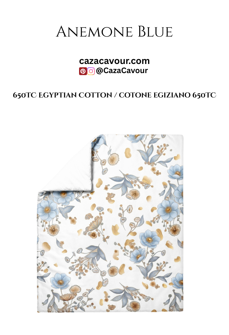 Anemone Blue - Duvet Cover Set