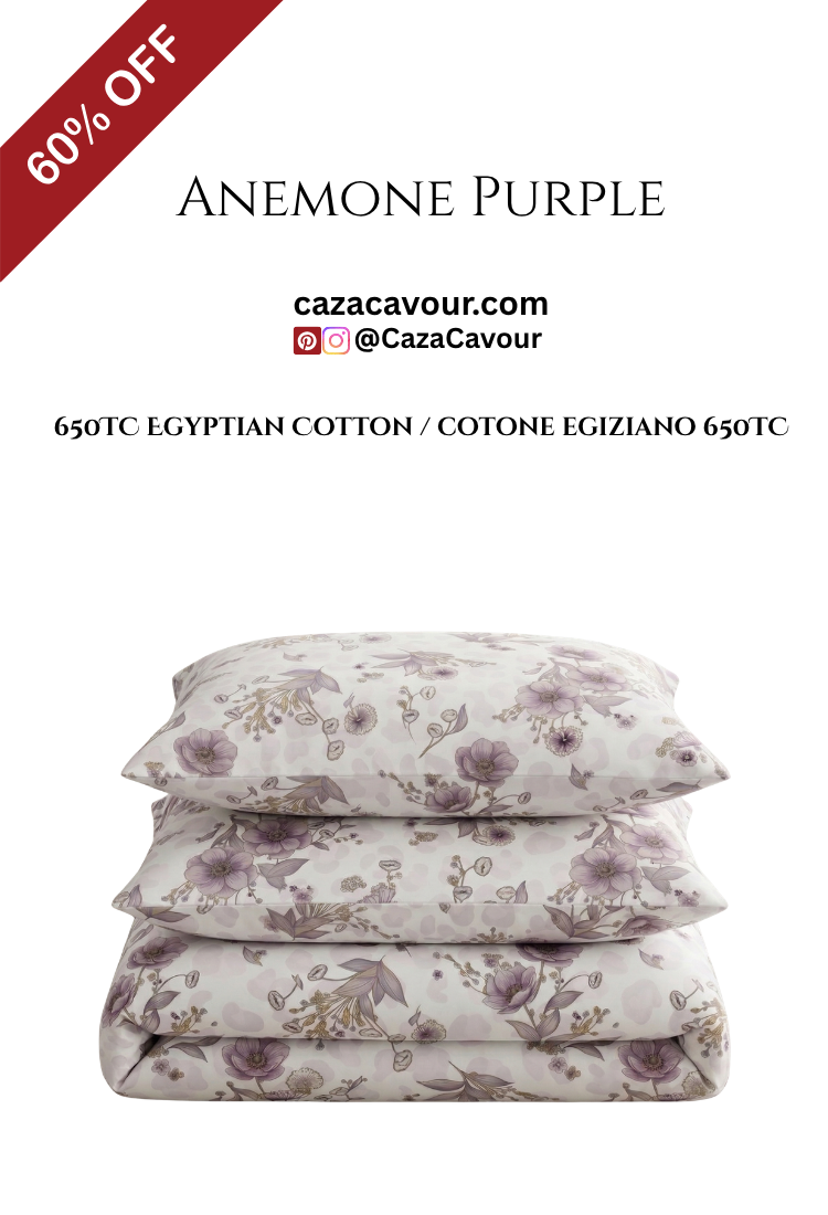 Anemone Purple - Duvet Cover Set