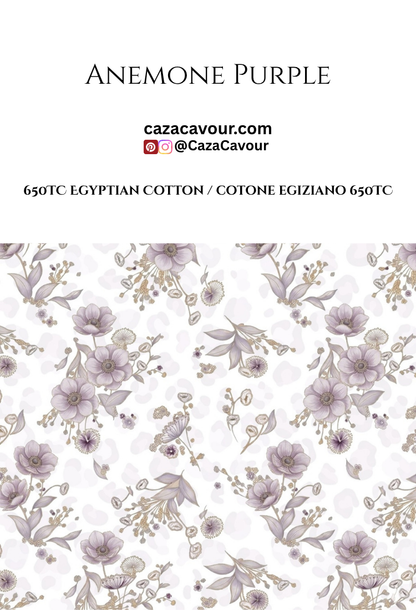 Anemone Purple - Duvet Cover Set