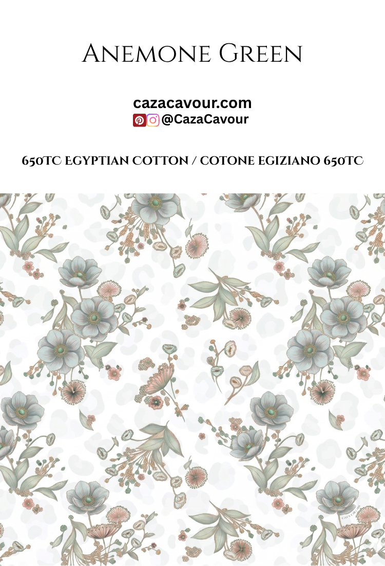 Anemone Green - Duvet Cover Set