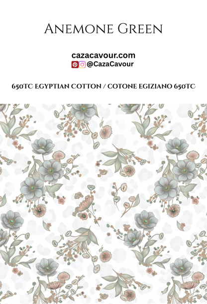 Anemone Green - Duvet Cover Set