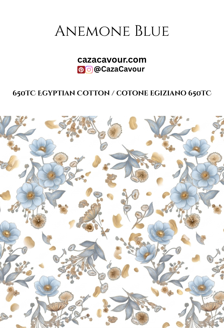 Anemone Blue - Duvet Cover Set