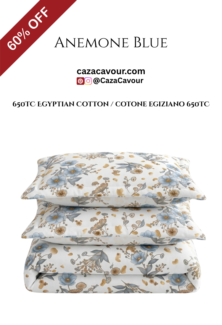 Anemone Blue - Duvet Cover Set