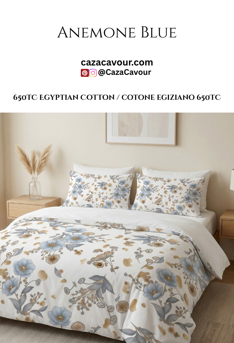 Anemone Blue - Duvet Cover Set