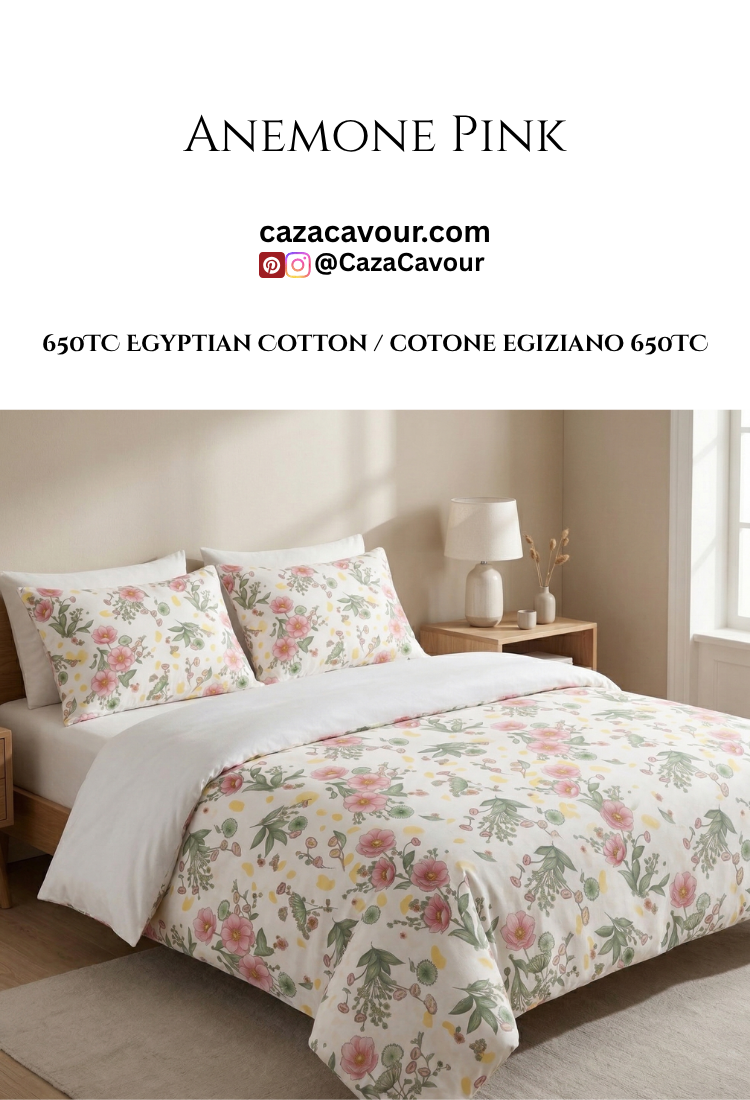 Anemone Pink - Duvet Cover Set